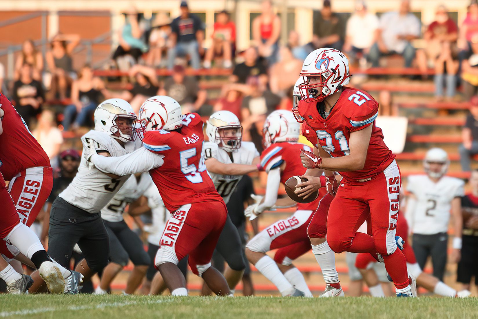 Southridge Centennial football Ken Waz 18